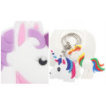 Wholesale Soft PVC Unicorn Keychain Custom Creative Carton Keychain Promotion Gift